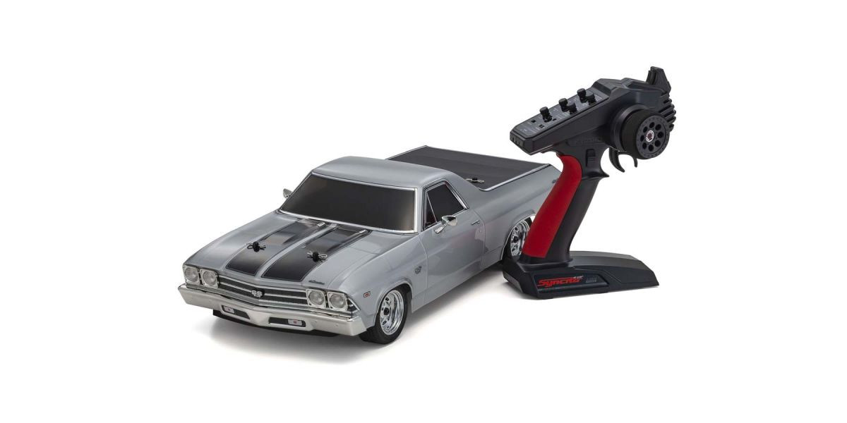 34419T2 1969 Chevy® El Camino® SS 396® Cortez Silver 1:10 Scale RC EP 4WD FAZER Mk2 FZ02L