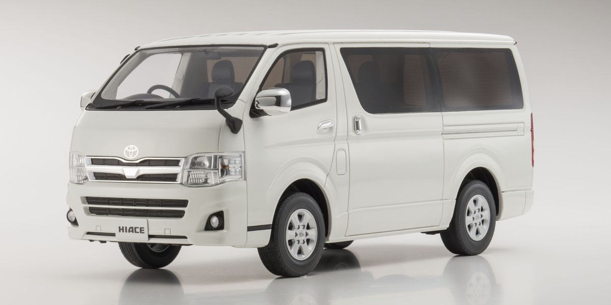 SAMURAI 1/18 Toyota HIACE Super GL White