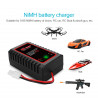HTRCN8 Nimh Nicd Battery Charger 110-240V 2A 20W AC Compact Charger For 2s-8s