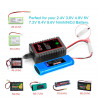 HTRCN8 Nimh Nicd Battery Charger 110-240V 2A 20W AC Compact Charger For 2s-8s