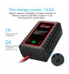 HTRCN8 Nimh Nicd Battery Charger 110-240V 2A 20W AC Compact Charger For 2s-8s