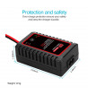 HTRCN8 Nimh Nicd Battery Charger 110-240V 2A 20W AC Compact Charger For 2s-8s