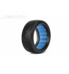 JETKO POWER LESNAR PRE-GLUED WITH WHITE WHEEL 1/8 BUGGY RACING TIRE 1 PAIR