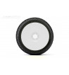 JETKO POWER DIRT SLINGE PRE-GLUED WITH WHITE WHEEL 1/8 BUGGY RACING TIRE 1 PAIR
