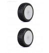 JETKO POWER DIRT SLINGE PRE-GLUED WITH WHITE WHEEL 1/8 BUGGY RACING TIRE 1 PAIR