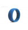 JETKO POWER SUPER SONIC MEDIUM SOFT PRE-GLUED WITH BLACK WHEEL 1/8 BUGGY ONROAD TIRE 1 PAIR
