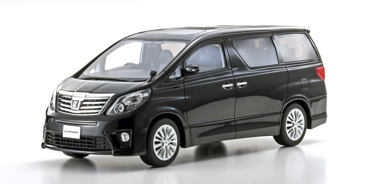 SAMURAI 1/18 Toyota Alphard 350S C Package Black