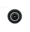 JETKO POWER EVOLUTION MEDIUM SOFT PRE-GLUED WITH BLACK WHEEL 1/10 ONROAD 4 TIRES