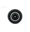 JETKO POWER FORMULA MEDIUM SOFT PRE-GLUED WITH BLACK WHEEL 1/10 ONROAD 4 TIRES
