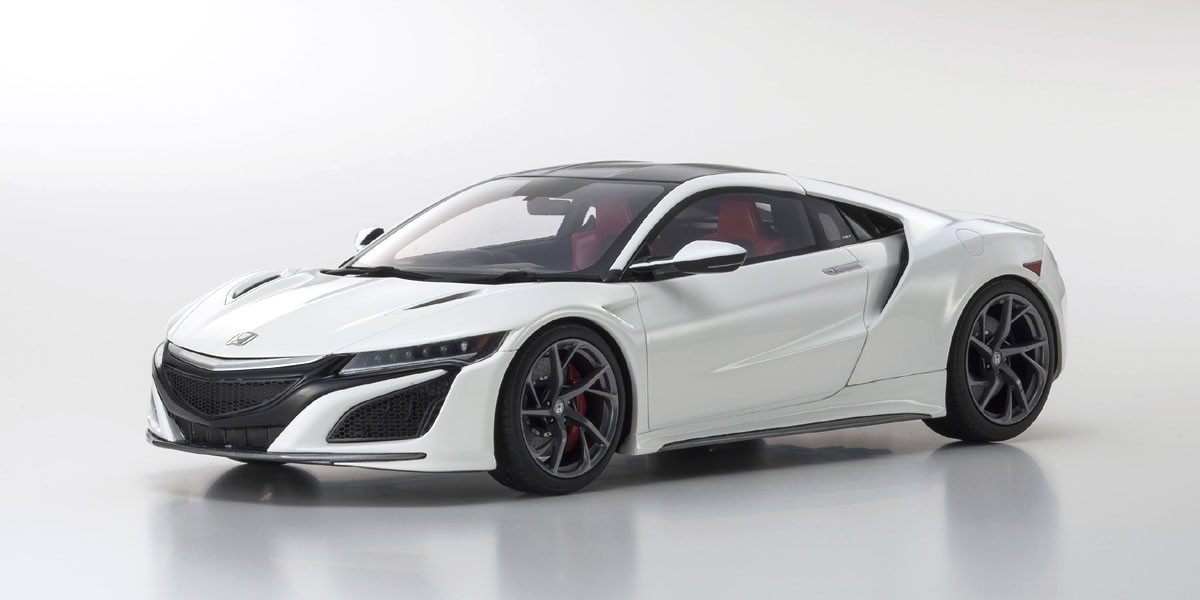 Kyosho SAMURAI 1/18scale Honda NSX White KSR18023W