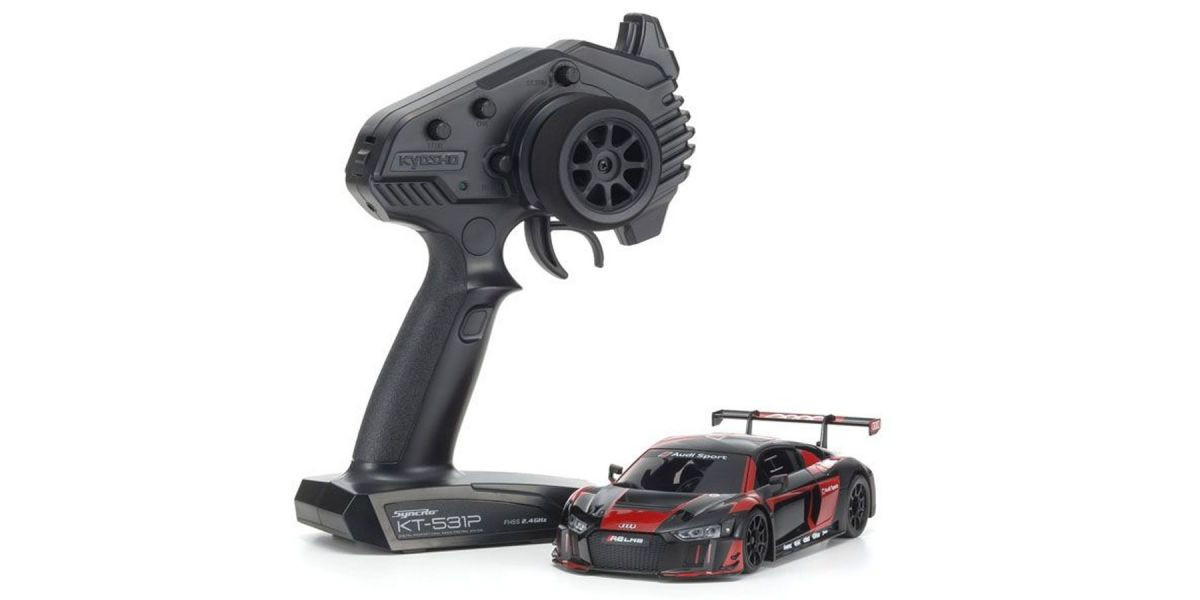 32344BKR MINI-Z RWD Audi R8 LMS 2016 “Black/Red” Readyset