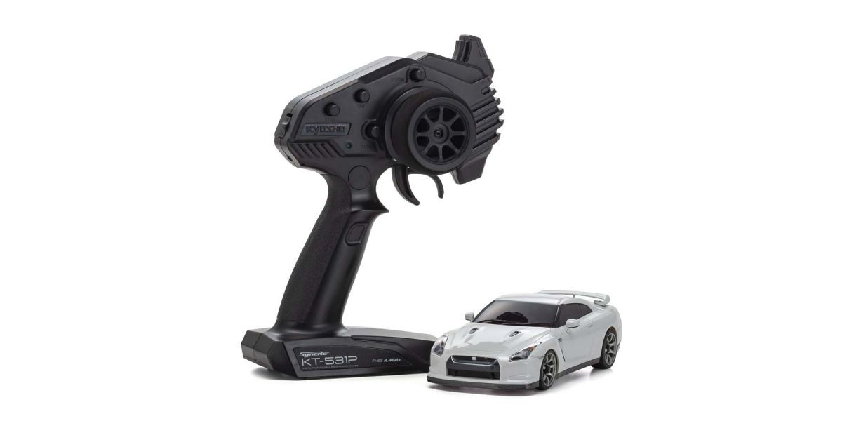 32628PW MINI-Z AWD NISSAN GT-R R35 White Pearl