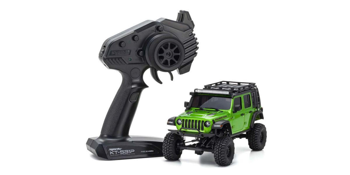 32528GR MINI-Z 4×4 JeepⓇ Wrangler Unlimited Rubicon w/acc. Mojito Crawling car Readyset