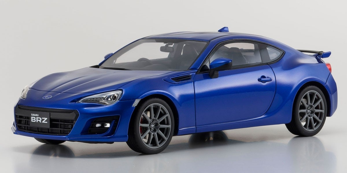 Kyosho SAMURAI 1/18 scale SUBARU BRZ GT Blue KSR18027BL