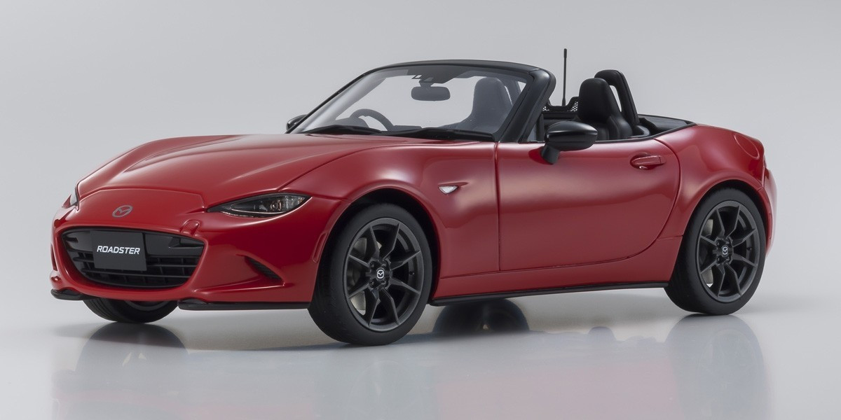 Kyosho SAMURAI 1/18 scale Mazda Roadster Classic Red KSR18009CR