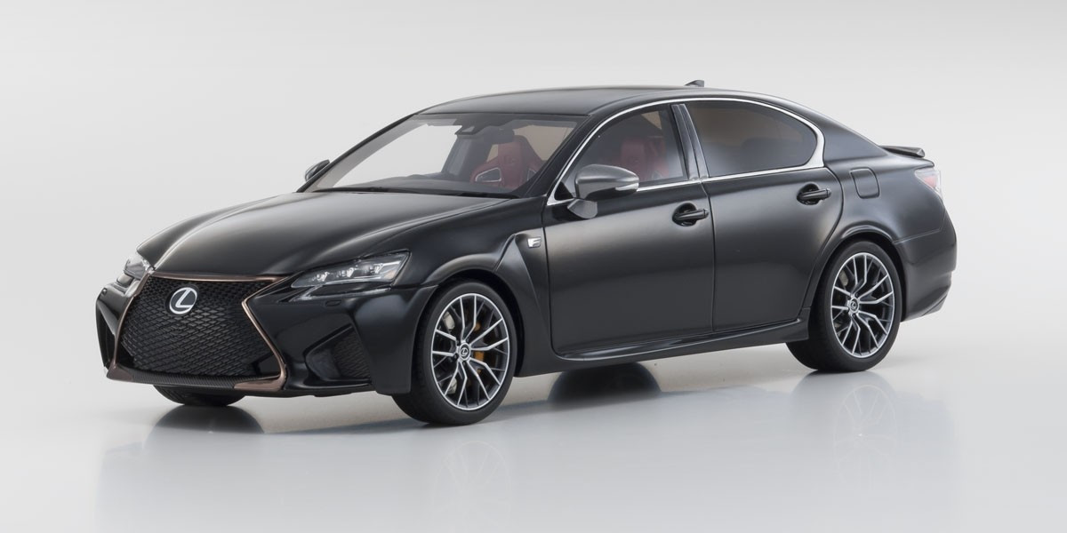 Kyosho SAMURAI 1/18 scale Lexus GS F Black KSR18017BK