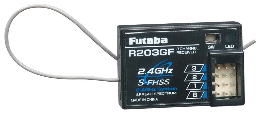 Futaba R203GF (S-FHSS) 2.4G Receiver