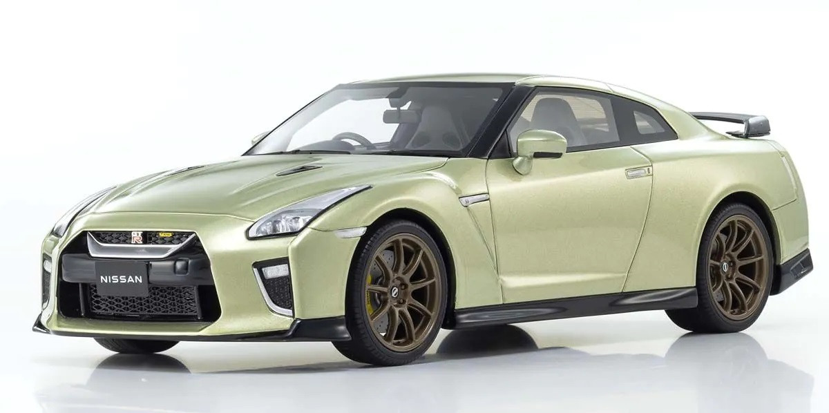 KSR18057MJ Nissan GT-R Premium Edition T-Spec (Millennium Jade) SAMURAI 1/18 scale