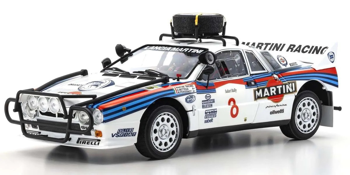 08306J 1:18 scale Lancia Rally 037 1985 Safari No.8 KYOSHO ORIGINAL
