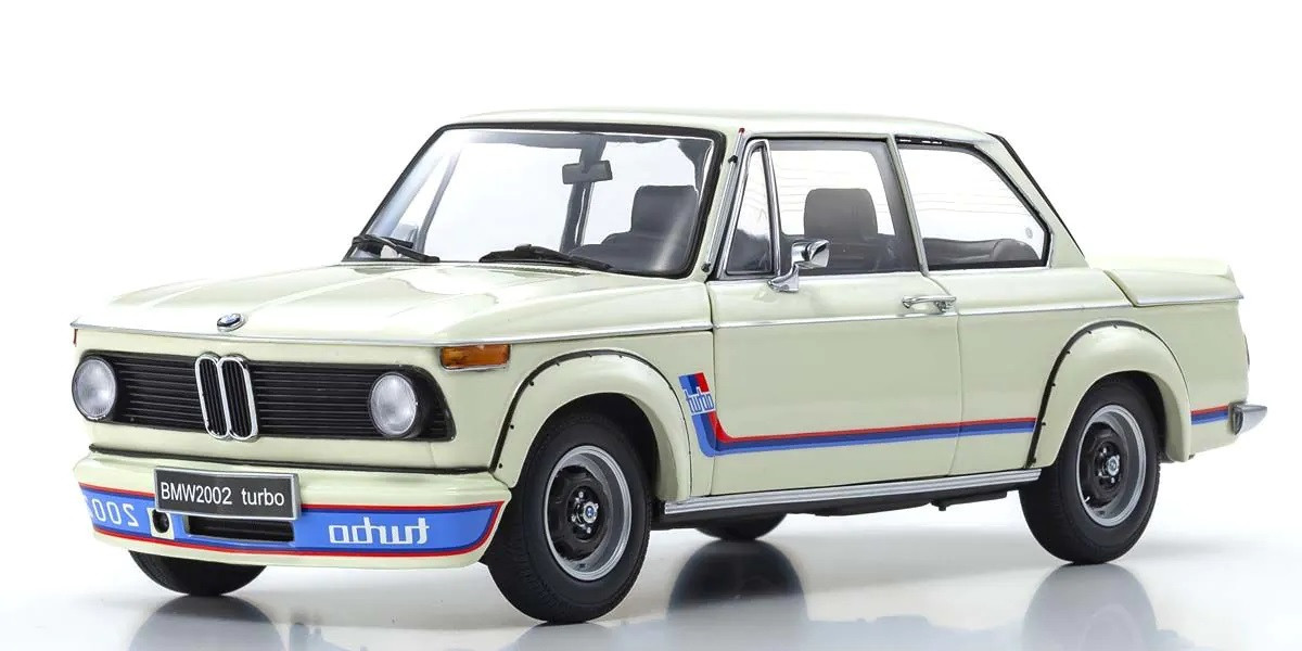 08544W 1:18 scale BMW 2002 Turbo (White) KYOSHO ORIGINAL