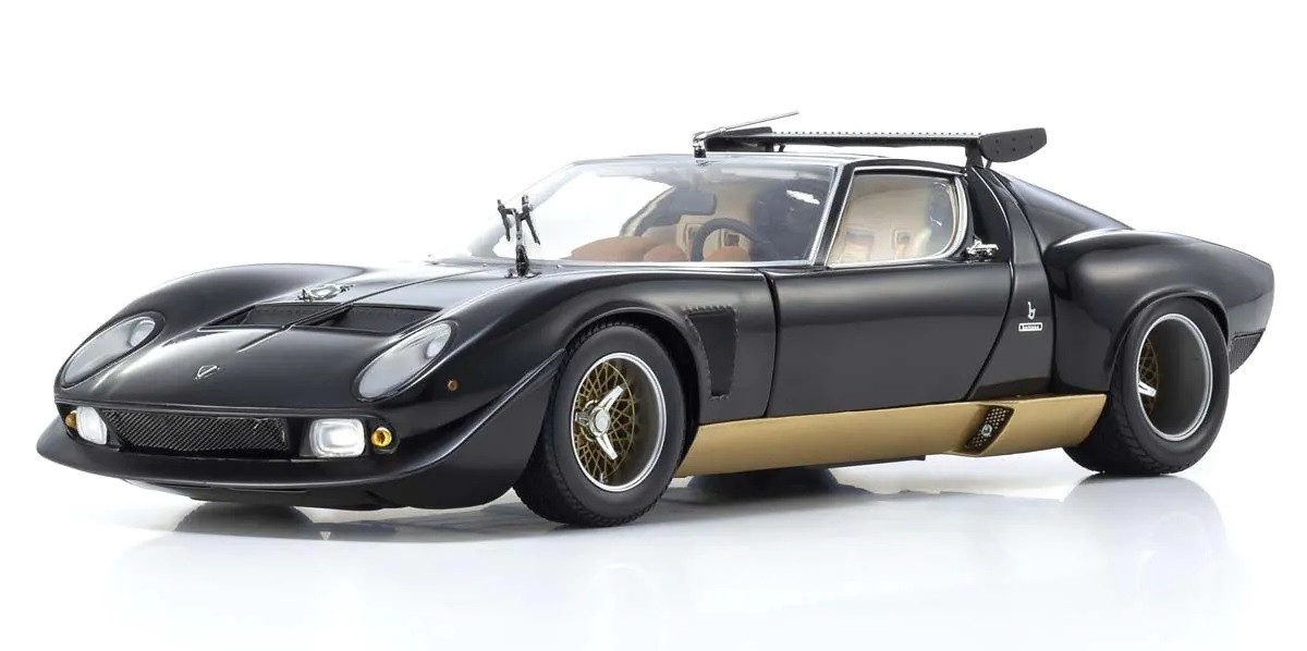 08319BKG 1:18 scale Lamborghini Miura SVR (Black) KYOSHO ORIGINAL