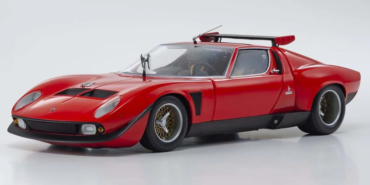 08319RBK 1:18 scale Lamborghini Miura SVR (Red) KYOSHO ORIGINAL