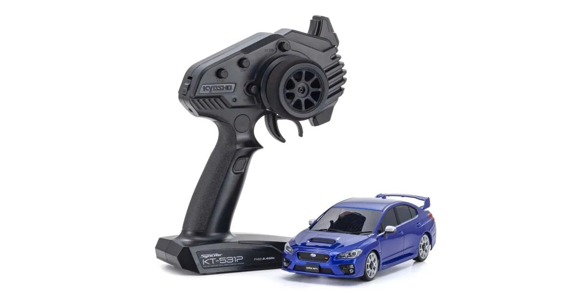 32630BL MINI-Z AWD SUBARU WRX STI WR Blue