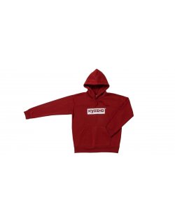 KOS-PK01BG KYOSHO Box Logo Hoodie (Burgundy)