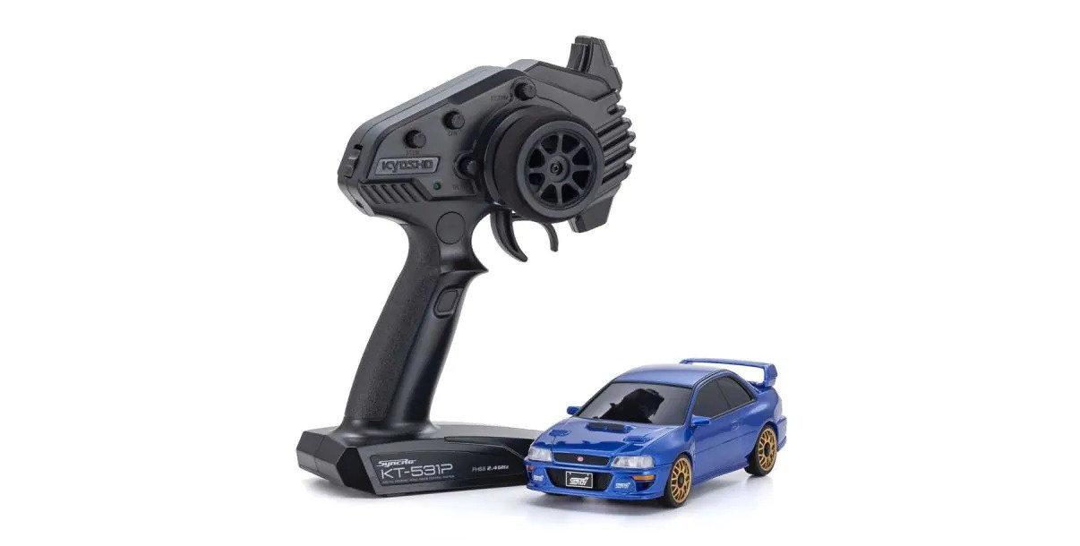 32627BL MINI-Z AWD SUBARU IMPREZA 22B-STi Version Blue