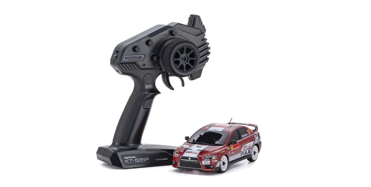 32632M MINI-Z AWD MITSUBISHI LANCER EVOLUTION X MITSUBISHI MOTORS DEALER TEAM PWRC2008