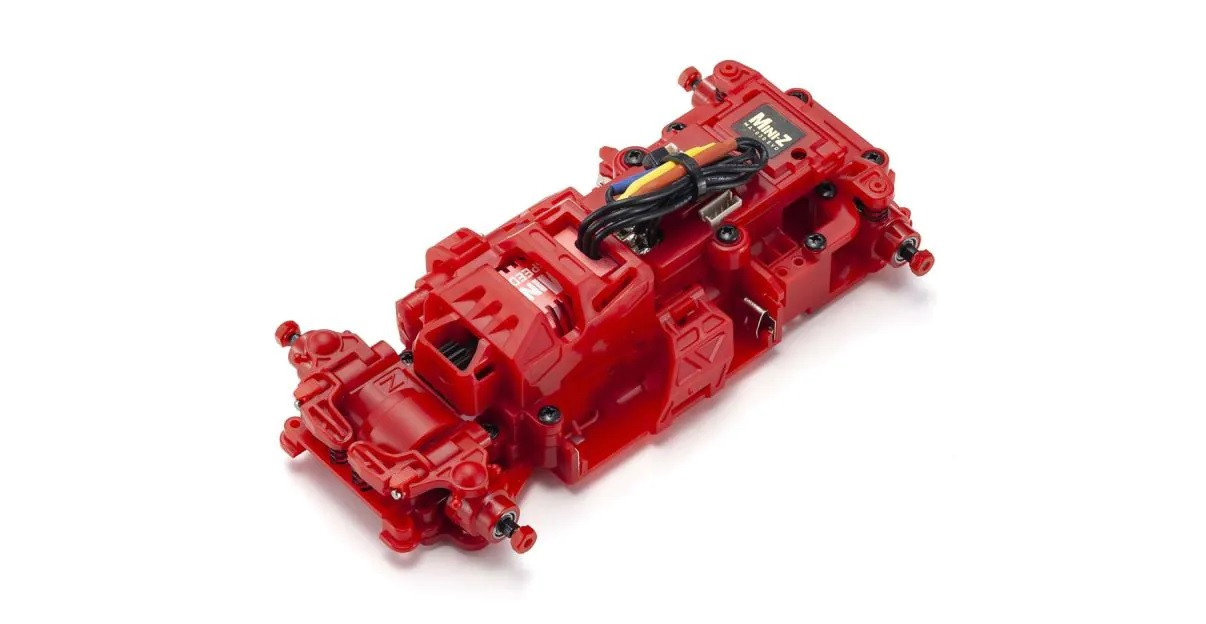 32180R MINI-Z AWD MHS／ASF2.4GHz System MA-030EVO Chassis Set Red Limited