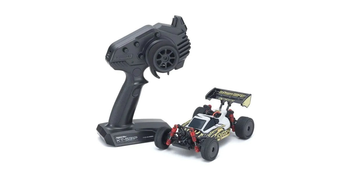 32093WBK MINI-Z Buggy Readyset INFERNO MP9 White/Black