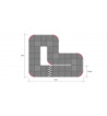 Mini-Z GrandPrix Circuit 50 Short(48pcs)