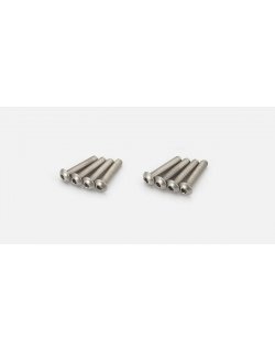 1-S13015HT Button Screw(Hex/Titanium/M3x15/8pcs)