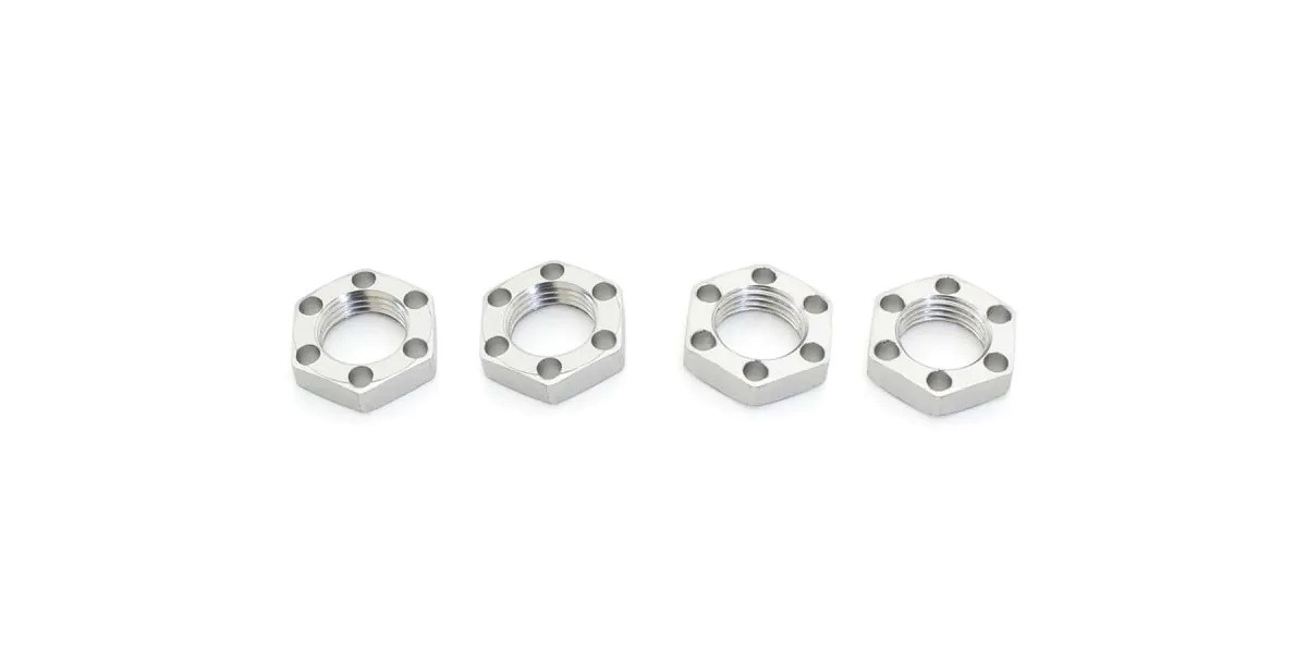 EF244S LW Wheel Nut(Silver/4pcs/FANTOM EP)