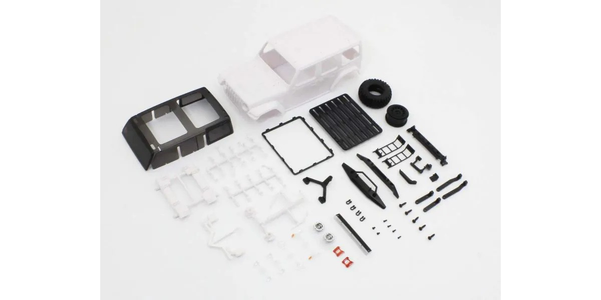 MXN07 JEEP WRANGLER Unlimited RUBBICON w/Accessory WhiteBody Set
