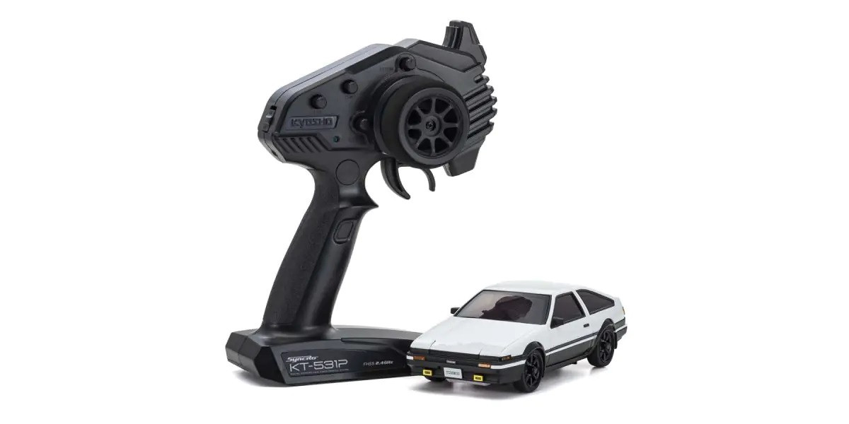 32635WBK MINI-Z AWD Toyota SPRINTER TRUENO AE86 White