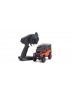 32531MO MINI-Z 4×4 Land Rover Defender 90 Adventure Phoenix Orange / Santorini Blk