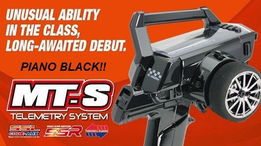 SANWA MTS PIANO BLACK RX482 2.4G 4CH TX