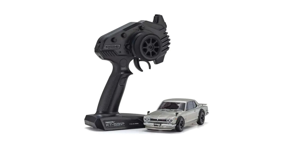 32636S MINI-Z AWD NISSAN SKYLINE 2000GT-R (KPGC10) Tuned Ver. Silver