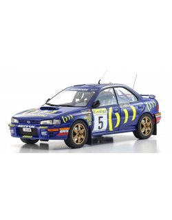 08962B KYOSHO ORIGINAL 1/18 scale Subaru Impreza 1995 Monte Carlo No.5