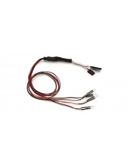 97054-4CR-B LED LightUnit(Φ5/4Bulbs/L-400/Clear＆Red)