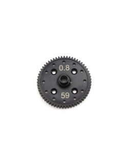 IFW639-59S Light Weight Spur Gear (0.8M/59T/MP10/w/IF403C)