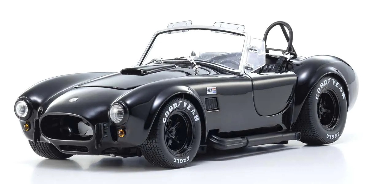 08047BK 1:18 scale Shelby Cobra 427 S/C Black KYOSHO ORIGINAL