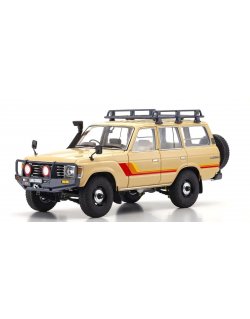 08956XBE 1:18 scale Toyota Land Cruiser 60 with optional parts (Beige)  KYOSHO ORIGINAL