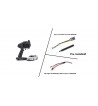 32638WG MINI-Z AWD NISSAN SKYLINE GT-R V.Spec (R33) with LED/Gyro unit White