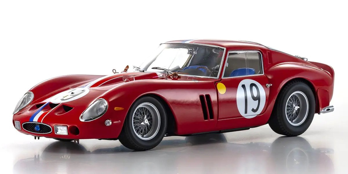 08438A 1/18 scale Ferrari 250GTO 1962 LM No.19 KYOSHO ORIGINAL DIECAST