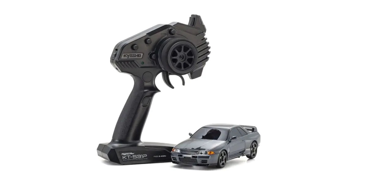 32639GM MINI-Z AWD NISSAN SKYLINE GT-R NISMO (R32) Gun Metallic