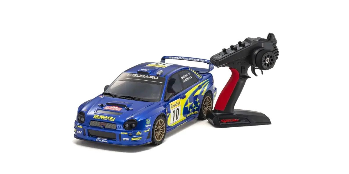 34481T1 1:10 Scale Radio Controlled Electric Powered 4WD FAZER Mk2 FZ02-R Series readyset SUBARU IMPREZA WRC 2002