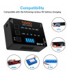 HTRCS680 Mini Smart Battery Charger AC DC 80W 6A For RC 1-6S Lipo/Life/LiHv/Lilon/NiMh Batteries Balance Charger